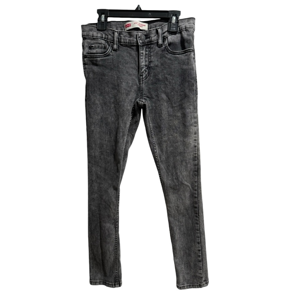 Levi’s 519 Extreme Skinny Jeans,‎ size 14 Reg, Black/Gray